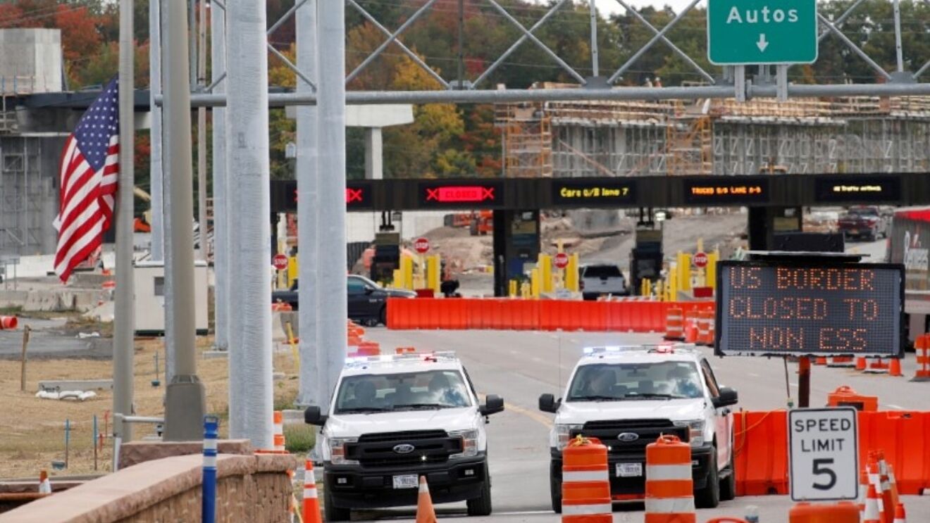 Frontera Canadá y Estados Unidos