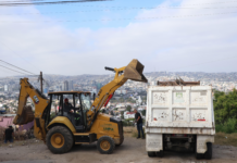 Recolectan más de 90 toneladas de basura pesada en tres delegaciones de Tijuana