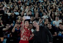 Aislinn Derbez y Mauricio Ochmann emocionan en la premiere de Hasta el fin del mundo en Monterrey
