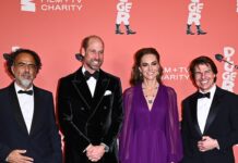 Salma Hayek y los príncipes de Gales engalanan la premiere de ‘Digger’ en Londres