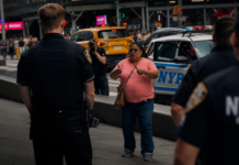 Ataque en Times Square deja una mujer muerta y otra persona herida; policía abate a la presunta agresora Imagen ilustrativa generada por IA