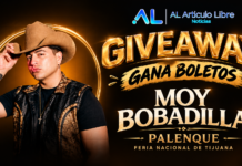 ¡Artículo Libre tiene boletos para ti! Gana entradas para ver a Moy Bobadilla en el Palenque de la Feria Nacional de Tijuana