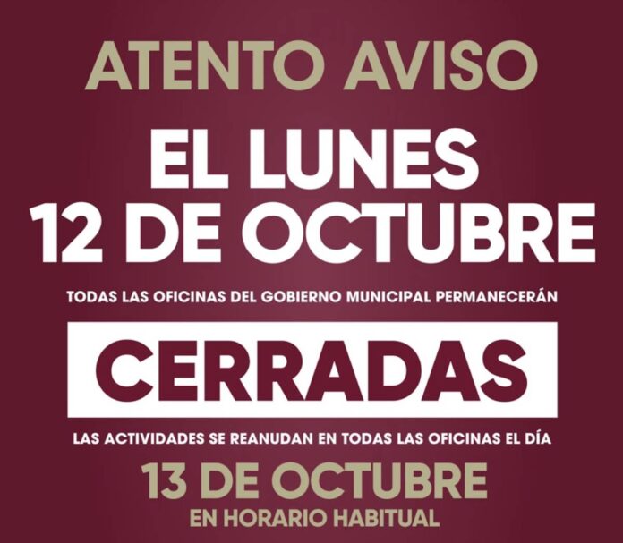 Asueto ayuntamiento de Tijuana